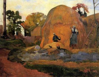 Paul Gauguin : Yellow Haystacks